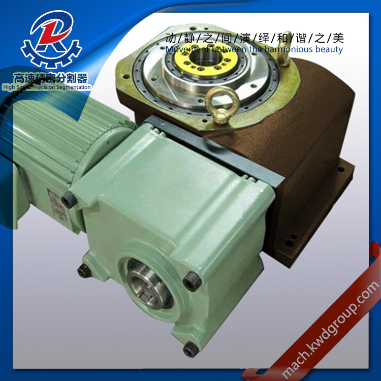 110 DA Series dividing head, Indexing drives, Cam Indexing