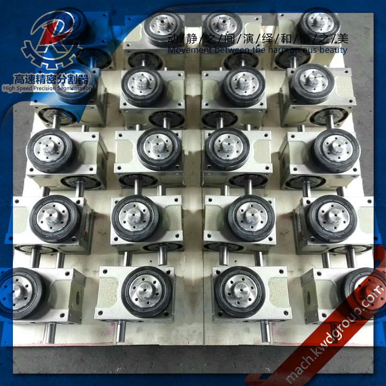 125 DF Series dividing head, Indexing drives, Cam Indexing